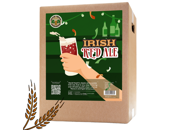Irish Red Ale allgrain ølsett - oppskrift fra David Heath