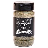 Meat Church Garlic and Herb 170g Gourmetkrydder med hvitløk & urter