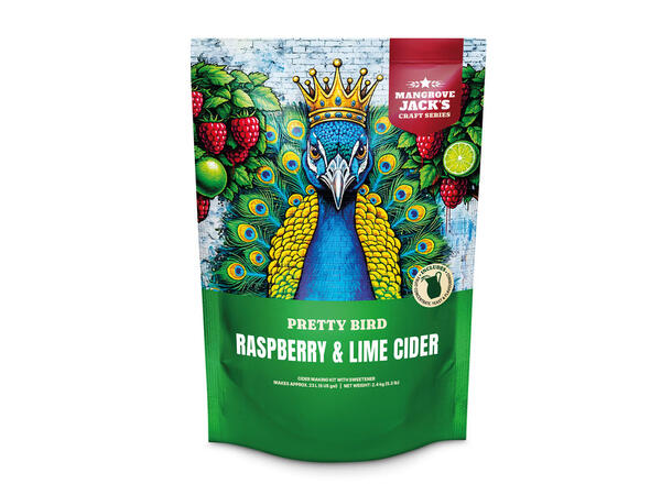 Raspberry og Lime cider ekstrakt