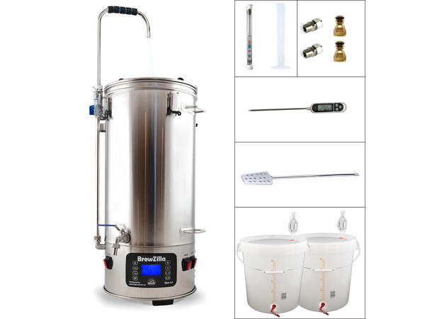 BrewZilla 35L, startpakke