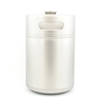 Mini Keg 5 liter - Blank growler med 5 liter kapasitet