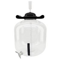 FermZilla 30L Flat Bottom Fermenter med kran, gjærlås og termometer