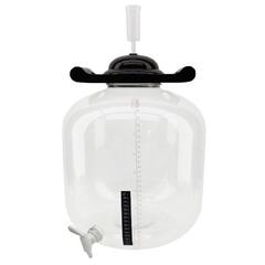 FermZilla 30L Flat Bottom Fermenter med kran, gjærlås og termometer