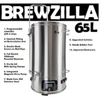 BrewZilla 65 Gen 3.1.1 65 liter bryggekjele
