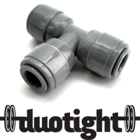 T-stykke 9,5mm (3/8") Duotight Hurtigkobling