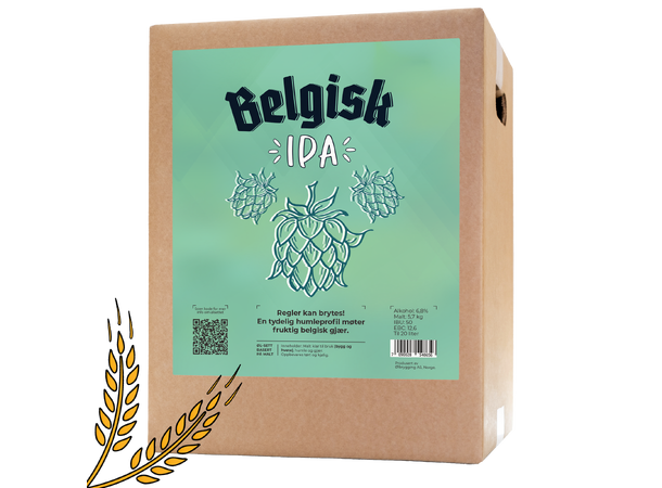 Belgisk IPA allgrain ølsett