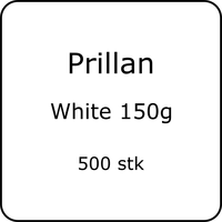Prillan Porsjon White 500stk Snus 11 mg/g nikotin, nettovekt 150g