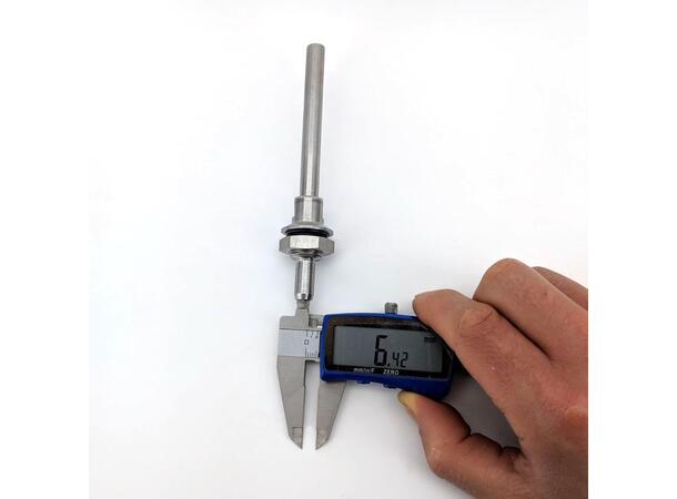 Thermowell 3/8" x 85 mm