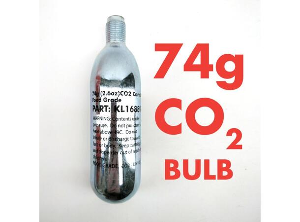 74g CO2 patron om 16g er for liten