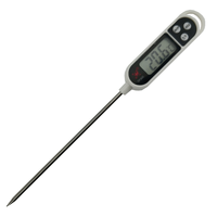 Digital Pocket Thermometer 15 cm lang følerprobe