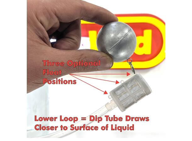 Floating Dip Tube Filter