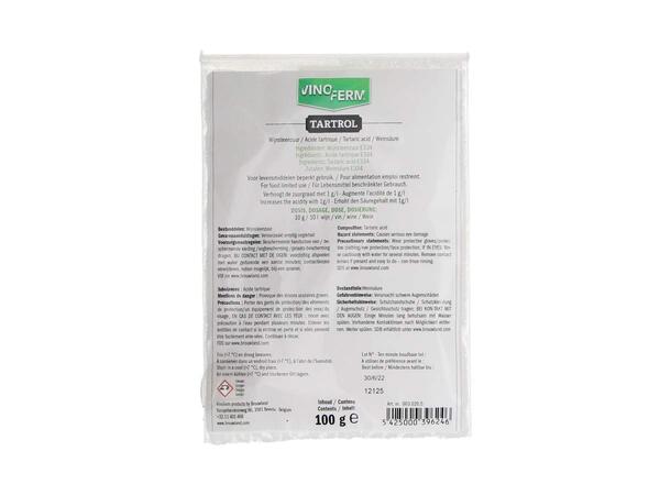 Vinsyre 100g | tartrol - tartaric acid