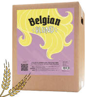 Belgisk Blond allgrain ølsett Lys belgisk ale