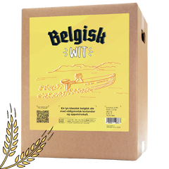 Belgisk Wit allgrain &#248;lsett Hvete&#248;l med appelsin- og koriander