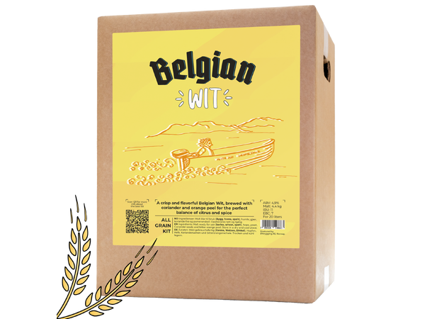Belgisk Wit allgrain ølsett
