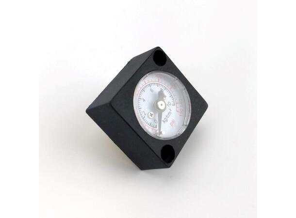 Mini gauge 0-150 psi (0-10 bar)