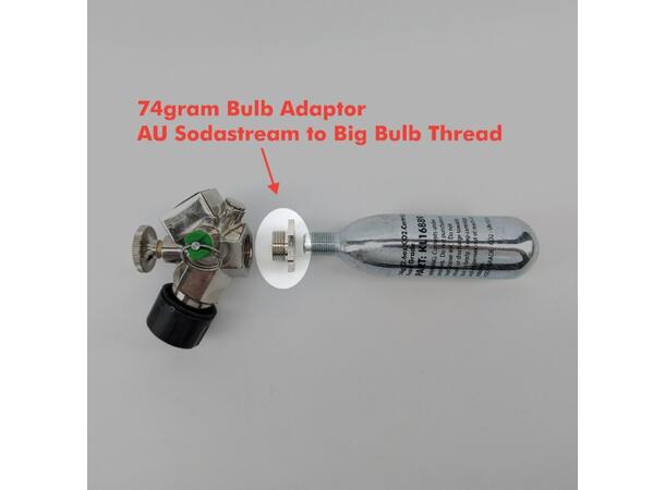 Adapter for 74g CO2 patron