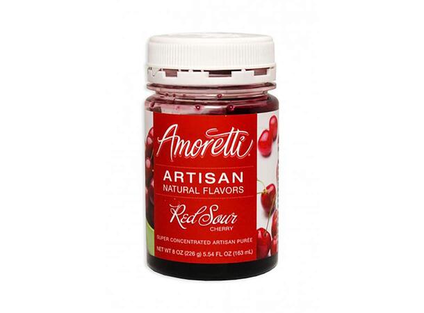 Amoretti Red Sour Cherry 226g - sur kirsebærsmak