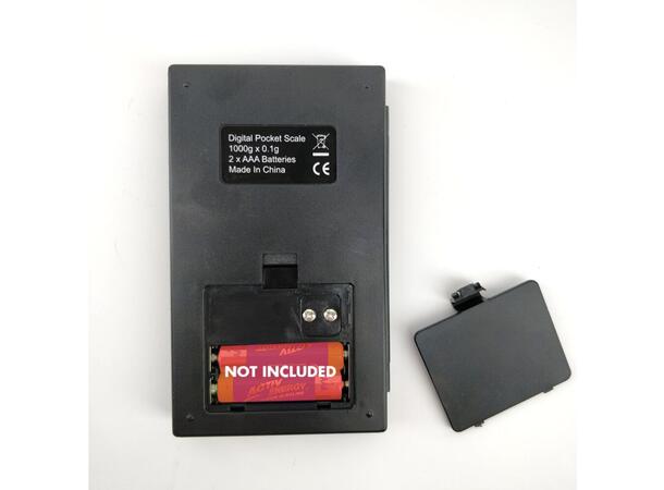 Digital vekt med 0,1g nøyaktighet | Electronic Pocket Scale