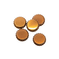 Flaskekapsler Brun Metallic 26 mm - 100 stk