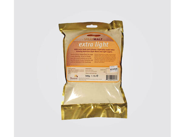 Spraymalt ekstra lys 500g | opp til 8 ebc