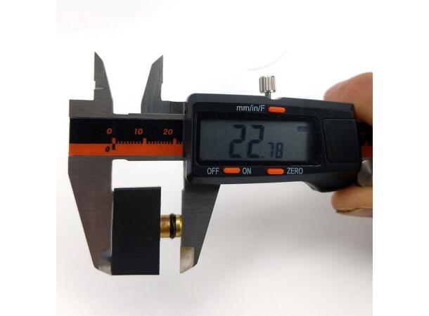 Mini gauge 0-15 psi (0-1 bar)