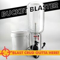 Bucket Blaster Keg and Fermenter Washer for rengjøring av fat og gjæringstank