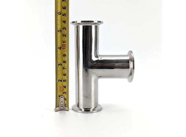 1,5 tommes TriClamp T-stykke