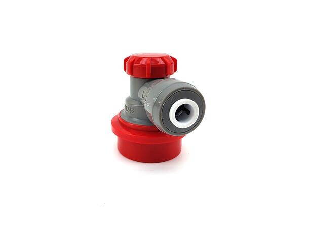 Ball lock kobling med fastmontert Duotight 6,35mm