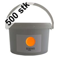 Flaskekapsler Oransje 500 stk 26 mm - 500 stk