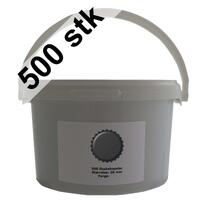 Flaskekapsler Sort 500 stk 26 mm - 500 stk