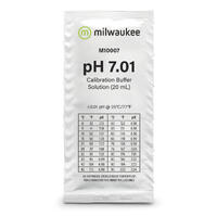 Milwaukee pH 7.01 Calibration Solution 20 ml. Kalibreringsvæske til pH metere