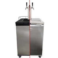 Series X Kegerator - pakke med 3 kraner Kegerator med tappetårn for 3 kraner
