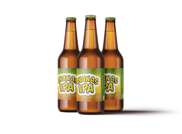 Ananas IPA Etikett 60 stk