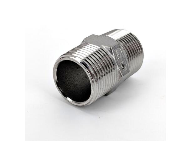 Skjøtestykke 3/4 BSP til 3/4 BSP