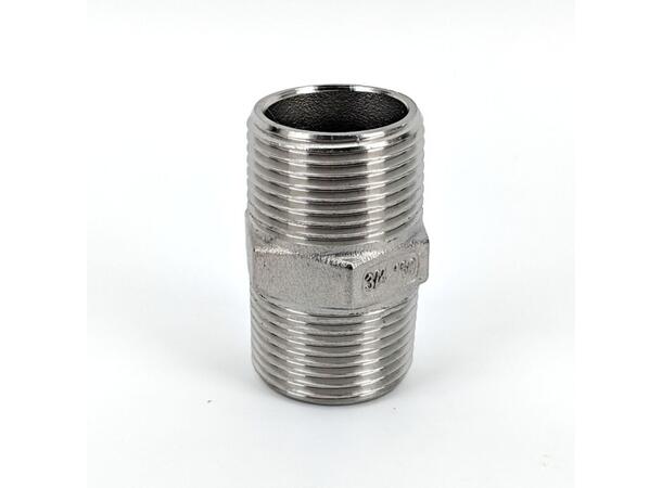 Skjøtestykke 3/4 BSP til 3/4 BSP