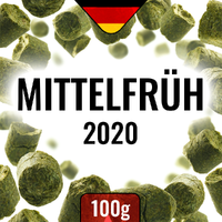 Hallertau Mittelfruh 2020 100g 5,0% alfasyre