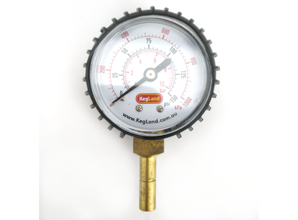 Manometer 0-150psi 0-10bar0-1000kPa