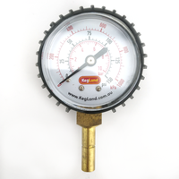 Manometer m/8mm hurtigkobling 0-150 psi DuoTight kompatibel 8mm (5/16")