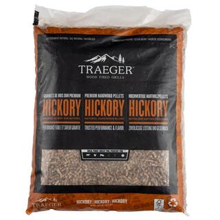 Traeger Hickory Pellets 9 kg Kraftig og rik r&#248;yksmak