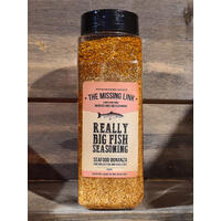 Missing Link Really Big Fish Rub 700g Grillkrydder for fisk og skalldyr