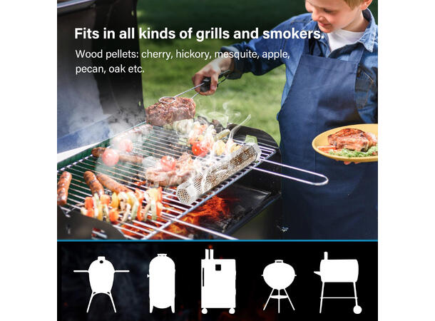 Røkerør til pellets på grillen