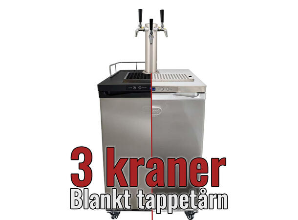Series X Kegerator - 3 kraner