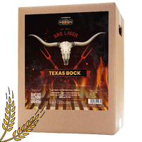 Texas Bock BBQ Lager allgrain ølsett Passer utmerket til grillmat!