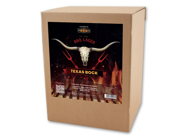 Texas Bock BBQ Lager allgrain ølsett