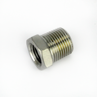3/8" til 1/4 " BSP reduksjon rustfritt stål