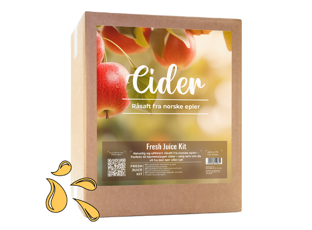 Cider Fresh Juice Kit - Råsaft fra norske epler