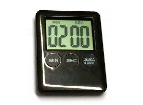 Digital timer, sort - Utstyr til brygging - Ølbrygging
