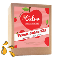 Eplecider Fresh Juice Kit Grovfiltrert og pasteurisert til 15L