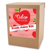 Eplecider Fresh Juice Kit Grovfiltrert og pasteurisert til 15L
